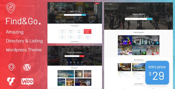 Findgo - Directory & Listing WordPress Theme