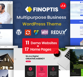 Finoptis - Multipurpose Business WordPress Theme