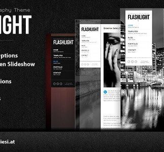 Flashlight – Fullscreen Background Portfolio Theme