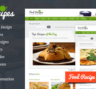 Food Recipes – Wordpress Theme