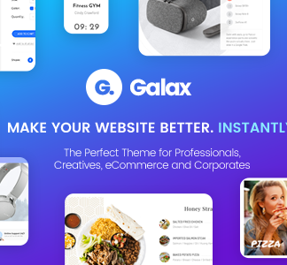 Galax - Creative eCommerce Multi-Purpose WordPress Theme