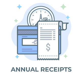 Give – Annual Receipts
