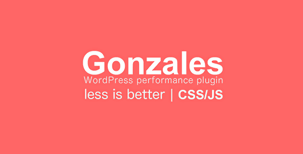 Gonzales – Wordpress Performance Plugin