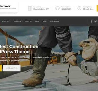 Hammer - WordPress Theme for Construction Industries