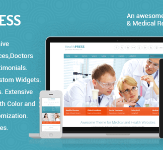Healthpress – Health And Medical Wordpress Theme