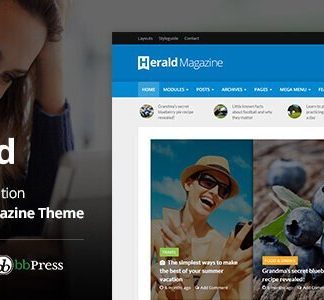 Herald – News Portal & Magazine Wordpress Theme