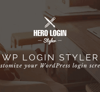 Hero Login Styler – Wp Login Screen Customizer
