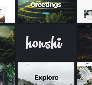 Honshi – Creative Multi Purpose Wordpress Theme