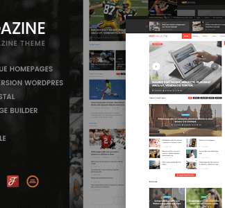 Hotmagazine – News & Magazine Wordpress Theme