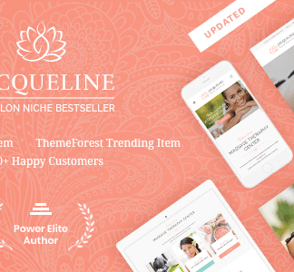 Jacqueline – Spa & Massage Salon Theme
