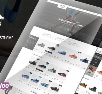 James - Responsive WooCommerce Shoes Theme