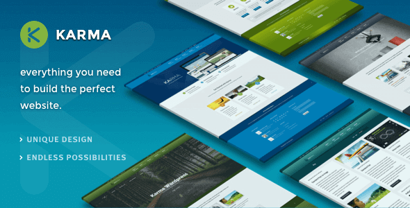 Karma – Responsive Wordpress Theme