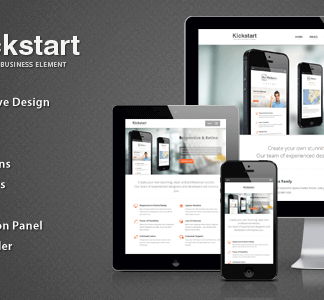 Kickstart – Retina Responsive Multi-Purpose Theme