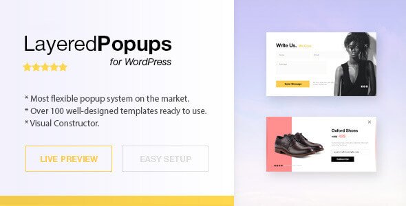 Layered Popups For Wordpress