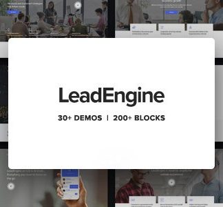 LeadEngine - Multi-Purpose WordPress Theme with Page Builder