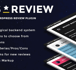 Let's Review – Wordpress Review Plugin With Affiliate Options