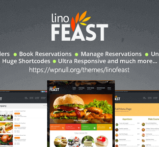 Linofeast – Restaurant Responsive Wordpress Theme