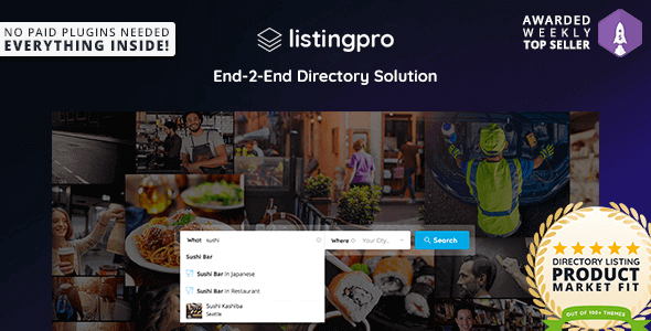 Listingpro – Directory Wordpress Theme