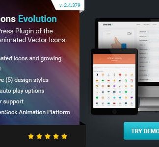 LivIcons Evolution for WordPress