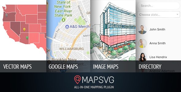 MapSVG - Interactive Vector / Image / Google Maps