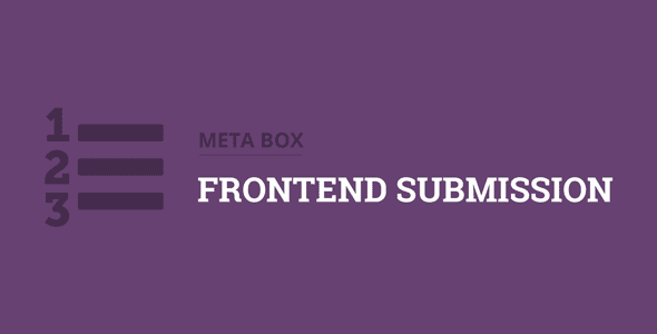 Metabox - Frontend Submission