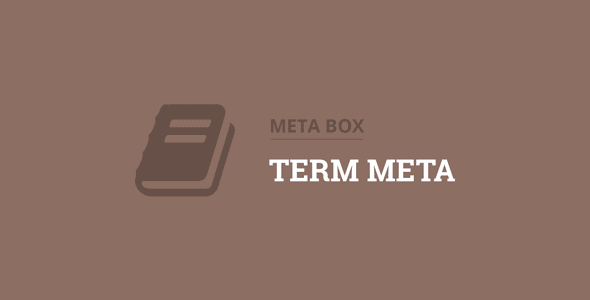 Metabox - Term Meta