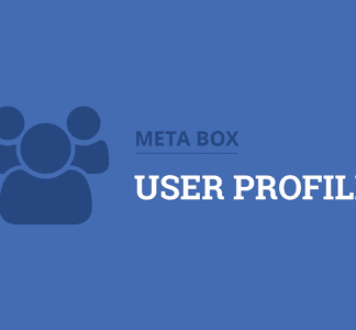 Metabox - User Profile