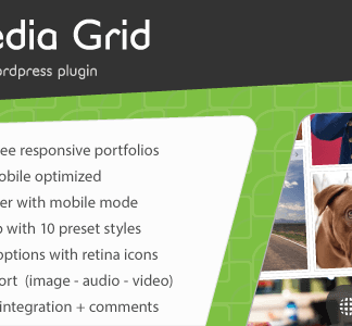 Media Grid – Wordpress Responsive Portfolio