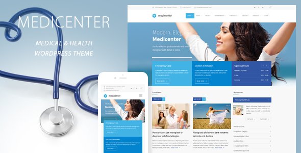 MediCenter - Health Medical Clinic WordPress Theme