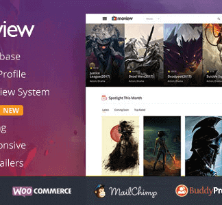Moview – Responsive Film Video Db & Review Theme