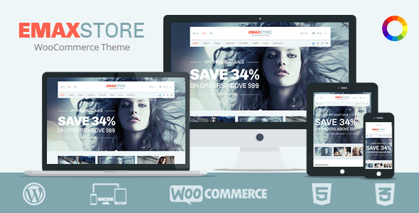 Emaxstore – Multipurpose Ecommerce Wordpress Theme