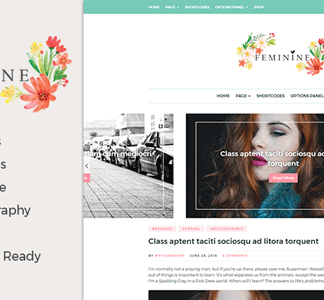 Feminine – Wordpress Theme For Fashion, Lifestyle, Travel And Beauty Bloggers