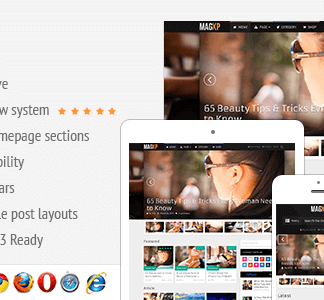 Magxp – Ultimate Magazine Wordpress Theme