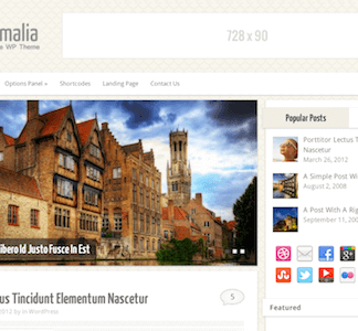 Minimalia – Fully Responsive Blog Wordpress Theme