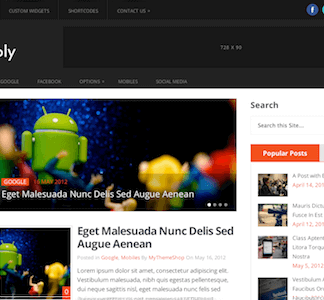 Monopoly – Sleek & Dual-Sidebar Wordpress Theme