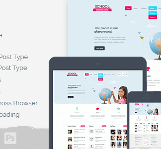 School – Wordpress Theme For Schools And Other Educational Programs