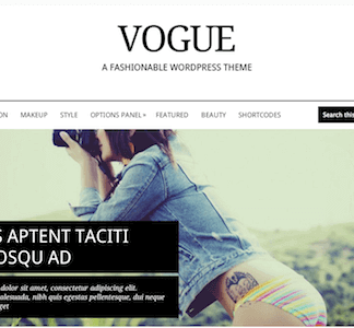 Vogue – Fashionable Wordpress Theme