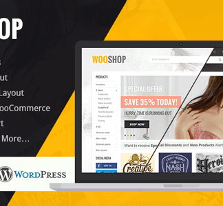 Wooshop – Responsive Wordpress Woocommerce Theme