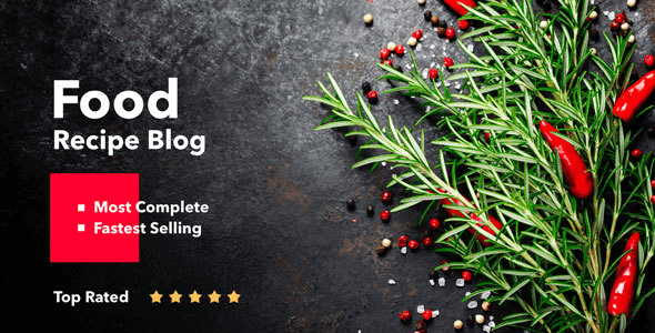 Neptune – Theme For Food Recipe Bloggers & Chefs