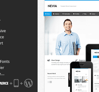 Nevia – Responsive Multi-Purpose Wordpress Theme