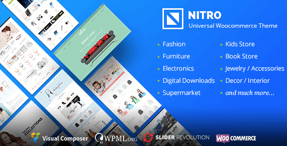 Nitro – Universal Woocommerce Theme From Ecommerce Experts