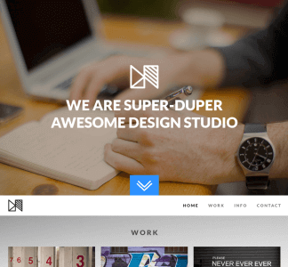 Nonus – Parallax Wordpress Portfolio