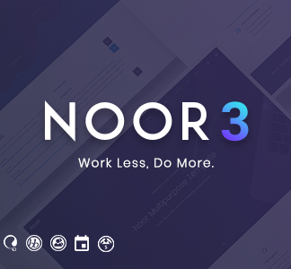 Noor | Multi-Purpose & Fully Customizable Creative AMP Theme