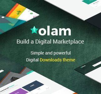 Olam – Wordpress Easy Digital Downloads Theme