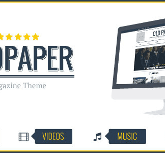 Oldpaper – Ultimate Magazine & Blog Theme