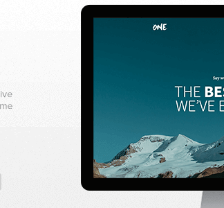 One – The Creative Multipurpose Portfolio Theme