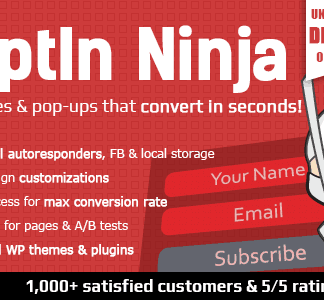 Optin Ninja – Ultimate Squeeze Page Generator