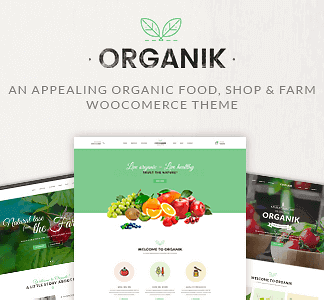 Organik – An Appealing Organic Store Farm & Bakery Woocommerce Theme