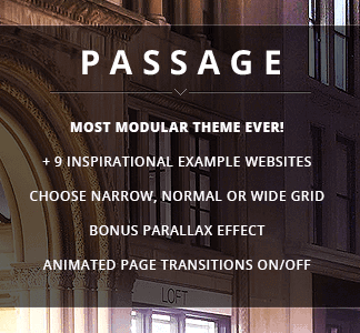 Passage – Responsive Retina Multi-Purpose Theme