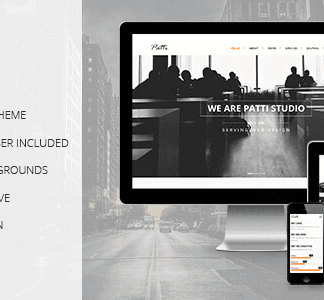 Patti – Parallax One Page Wordpress Theme